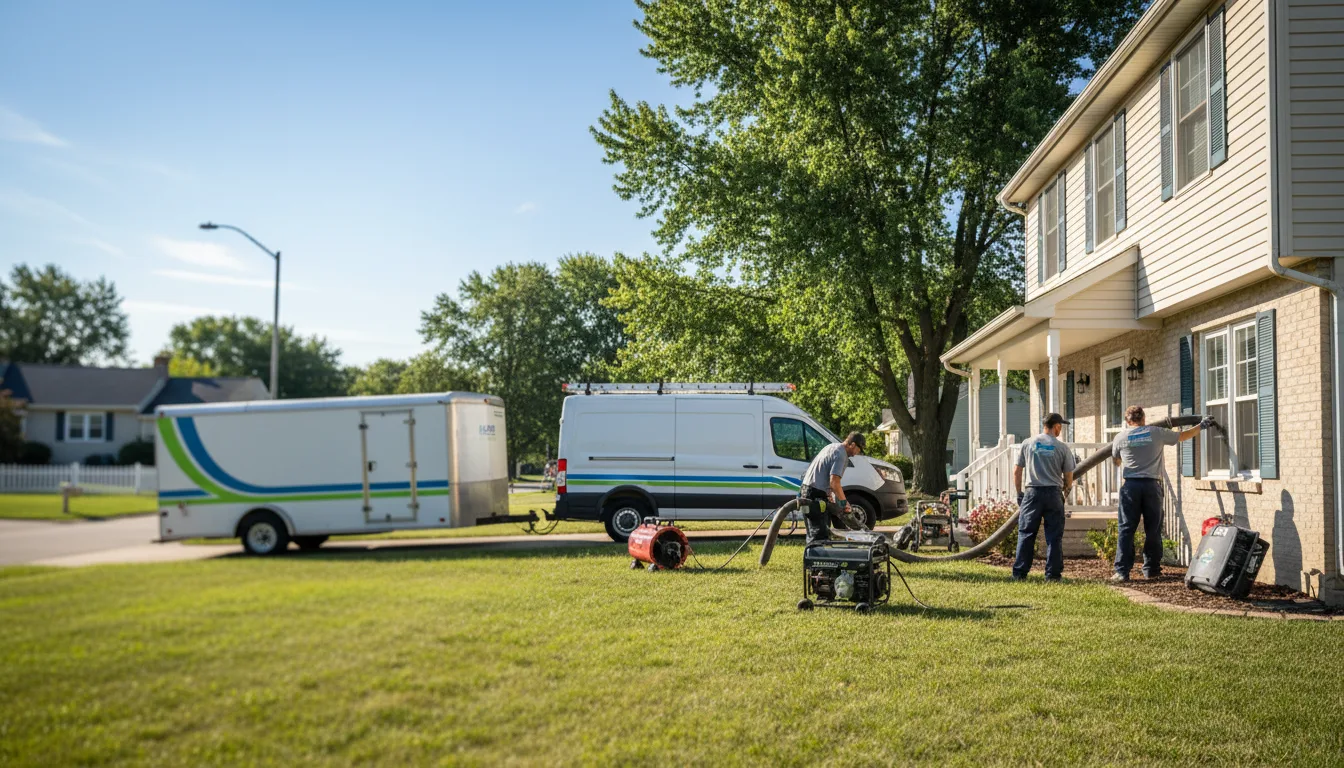 Flooded Basement Restoration And Cleanup With Repair in Northboro, IA near me